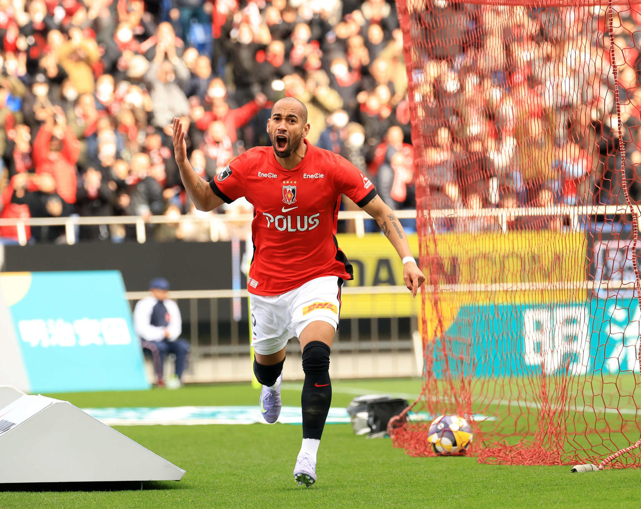 浦和チアゴ・サンタナ（2025年3月8日撮影）