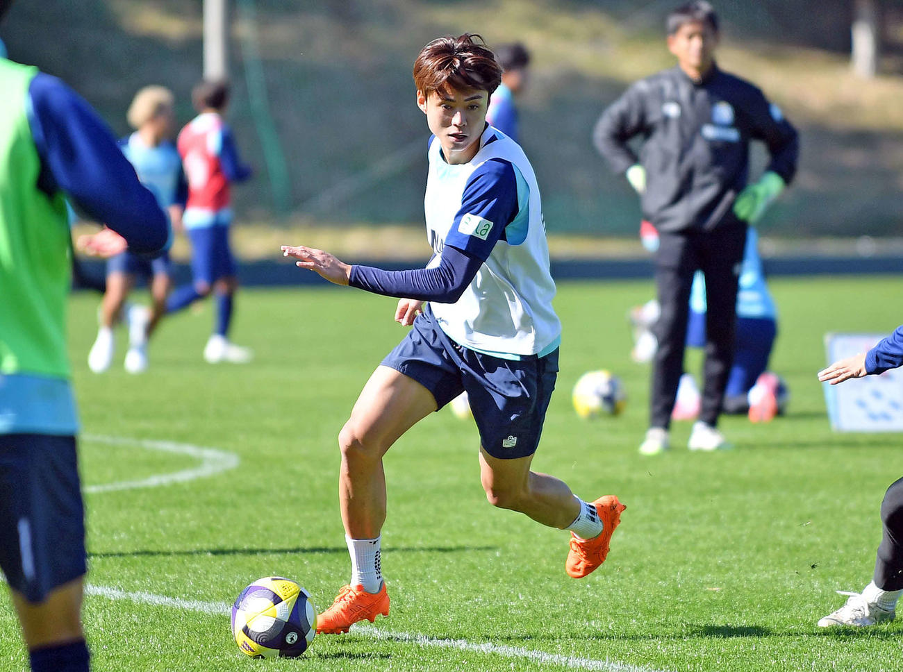 母校の活躍を刺激に次戦での勝利を目指す磐田松原