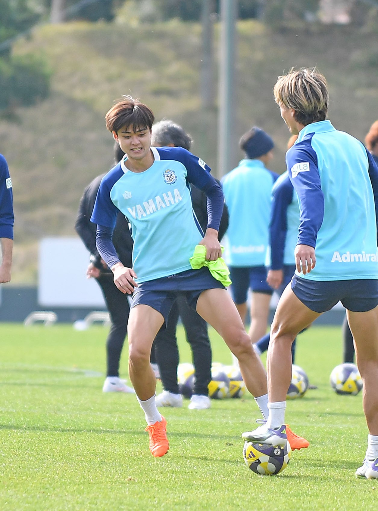 逆転でのJ1昇格を目指して調整に励む磐田松原