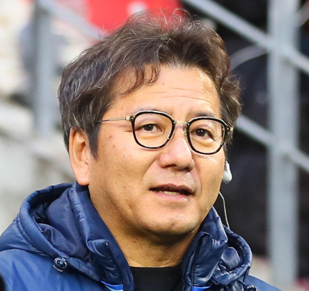 Jリーグチェアマンの野々村芳和氏（2024年2月23日撮影）