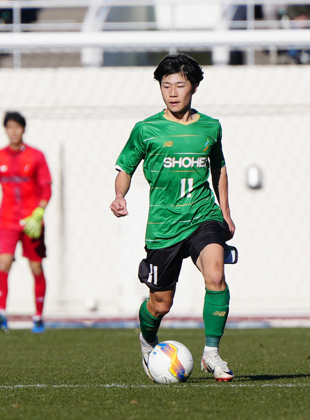 川崎Fに加入が決まった昌平・長璃喜（2024年1月撮影）