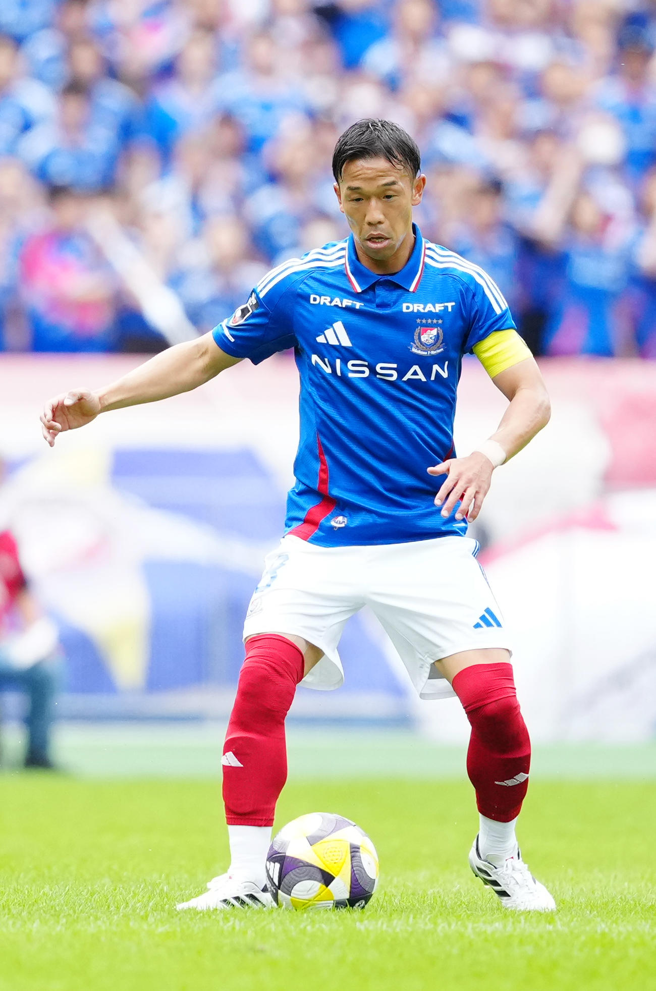横浜の主将・喜田拓也（2025年10月撮影）