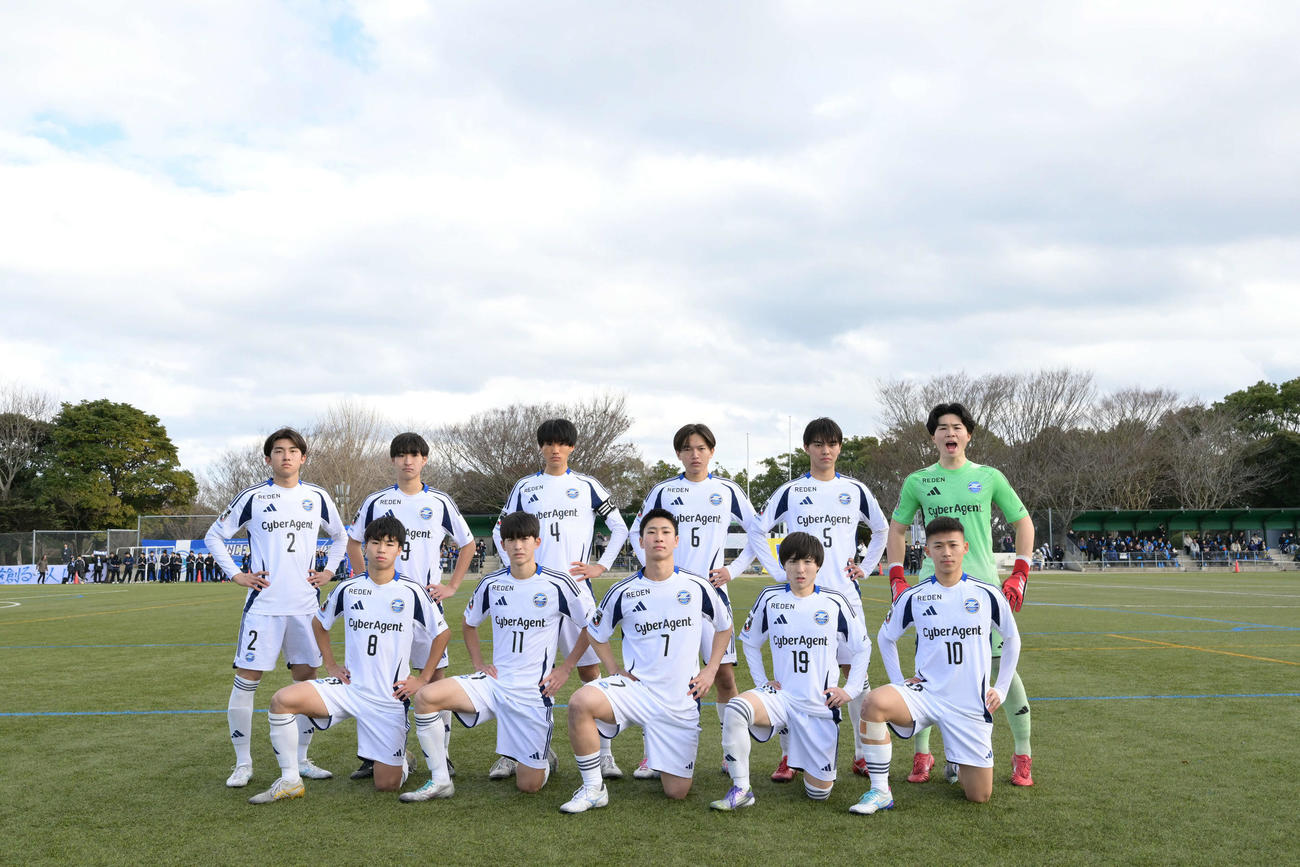 参入決定戦に臨む町田ユース先発メンバー（C）FCMZ