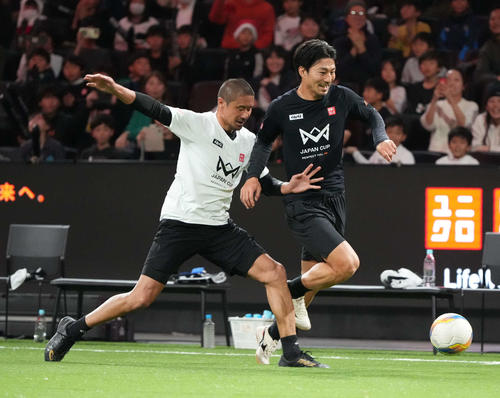 本田圭佑、自ら考案「4v4」W杯開催への野望語る「自分を追い込むために