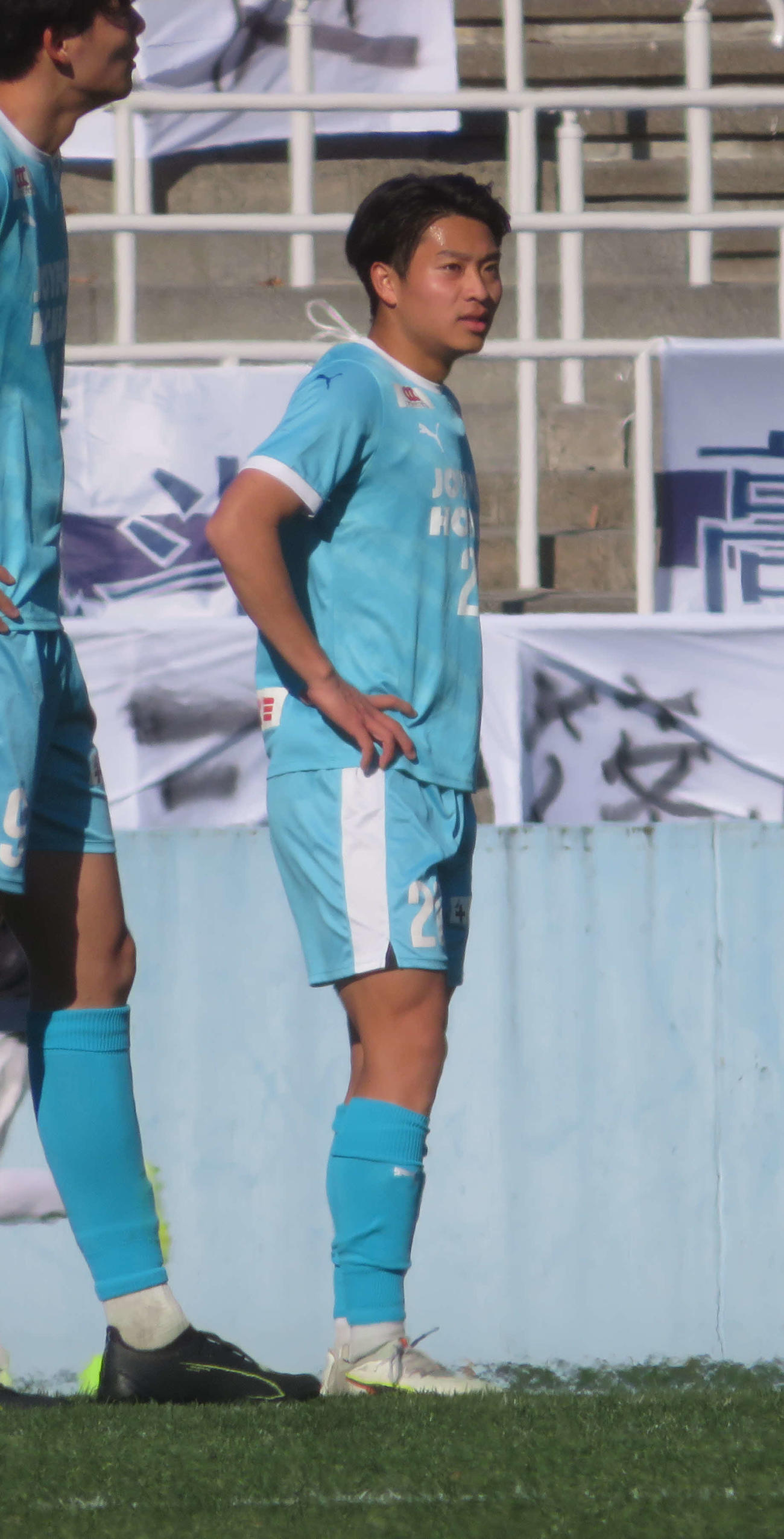 第74回全日本大学サッカー選手権で優勝した筑波大のMF矢田龍之介（撮影・佐藤成）