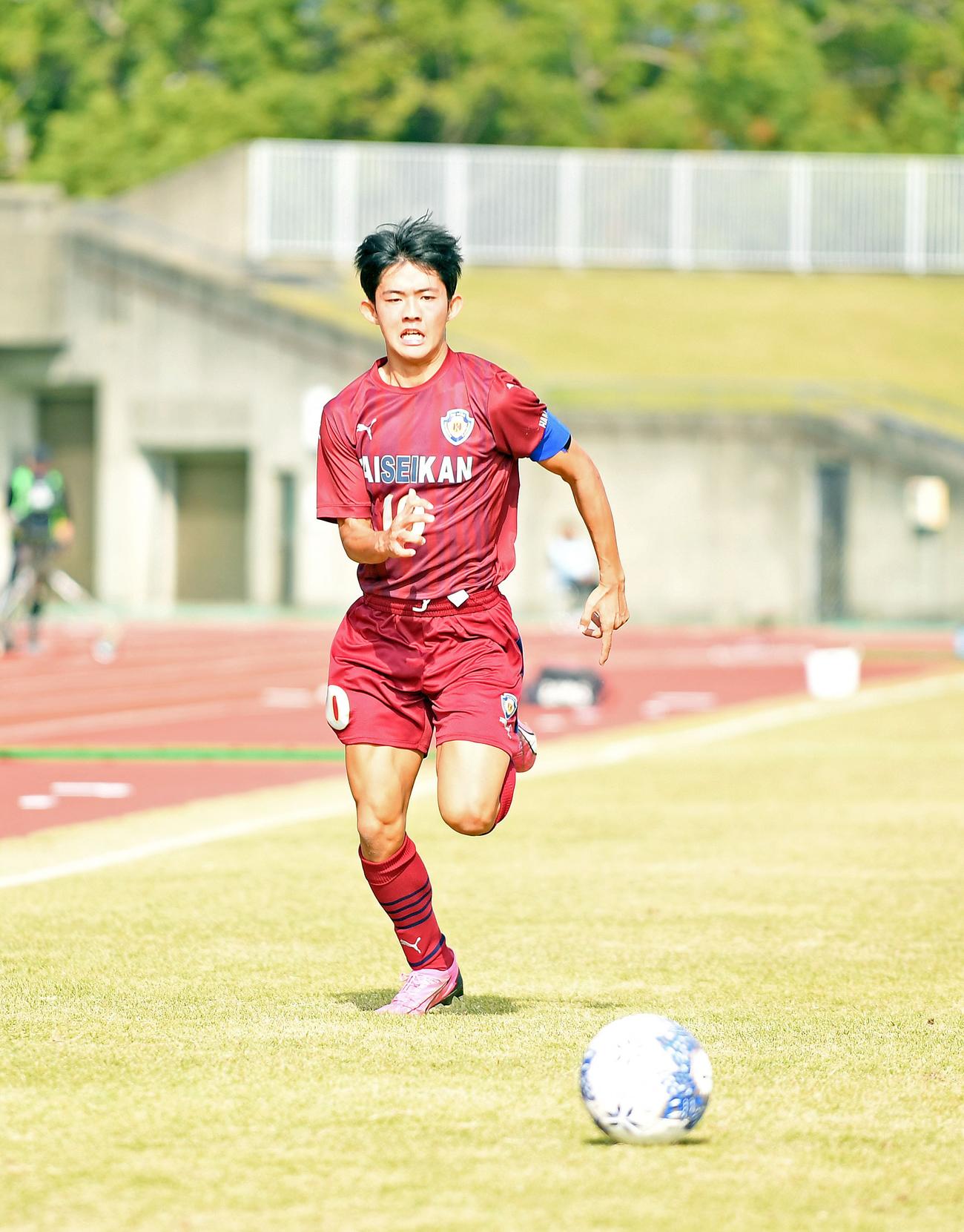 高校サッカー】浜松開誠館MF川合亜門「ハードワーク徹底」悔しさバネに