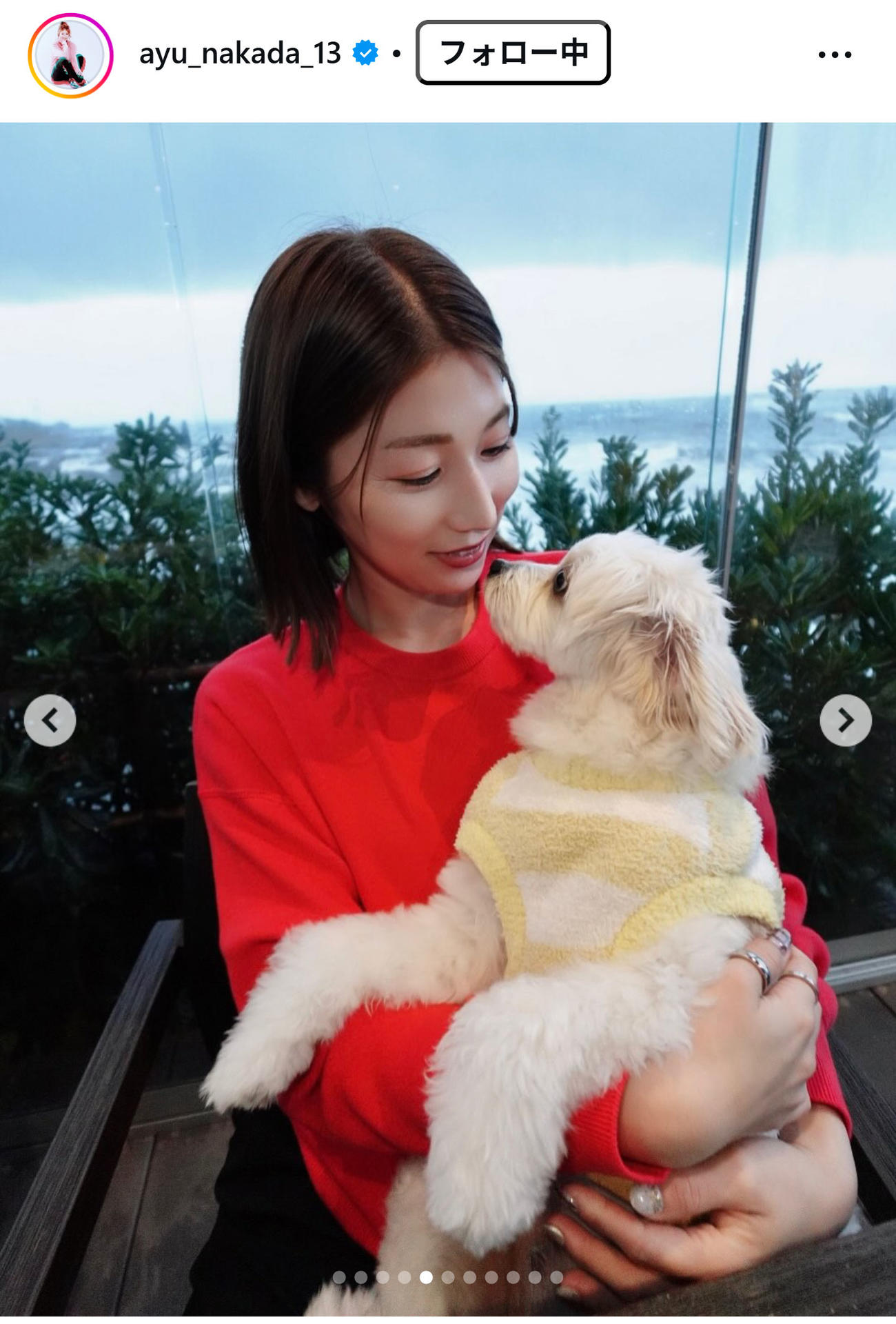 仲田歩夢のインスタグラムから