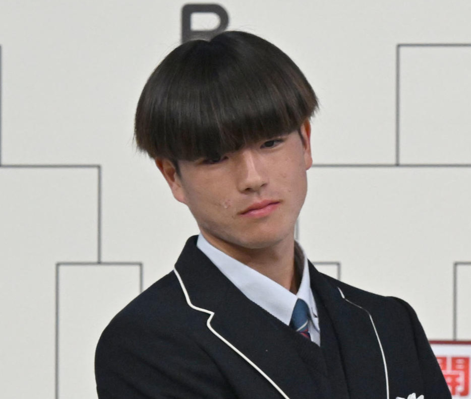 鹿島学園・斉藤空人（2025年11月撮影）