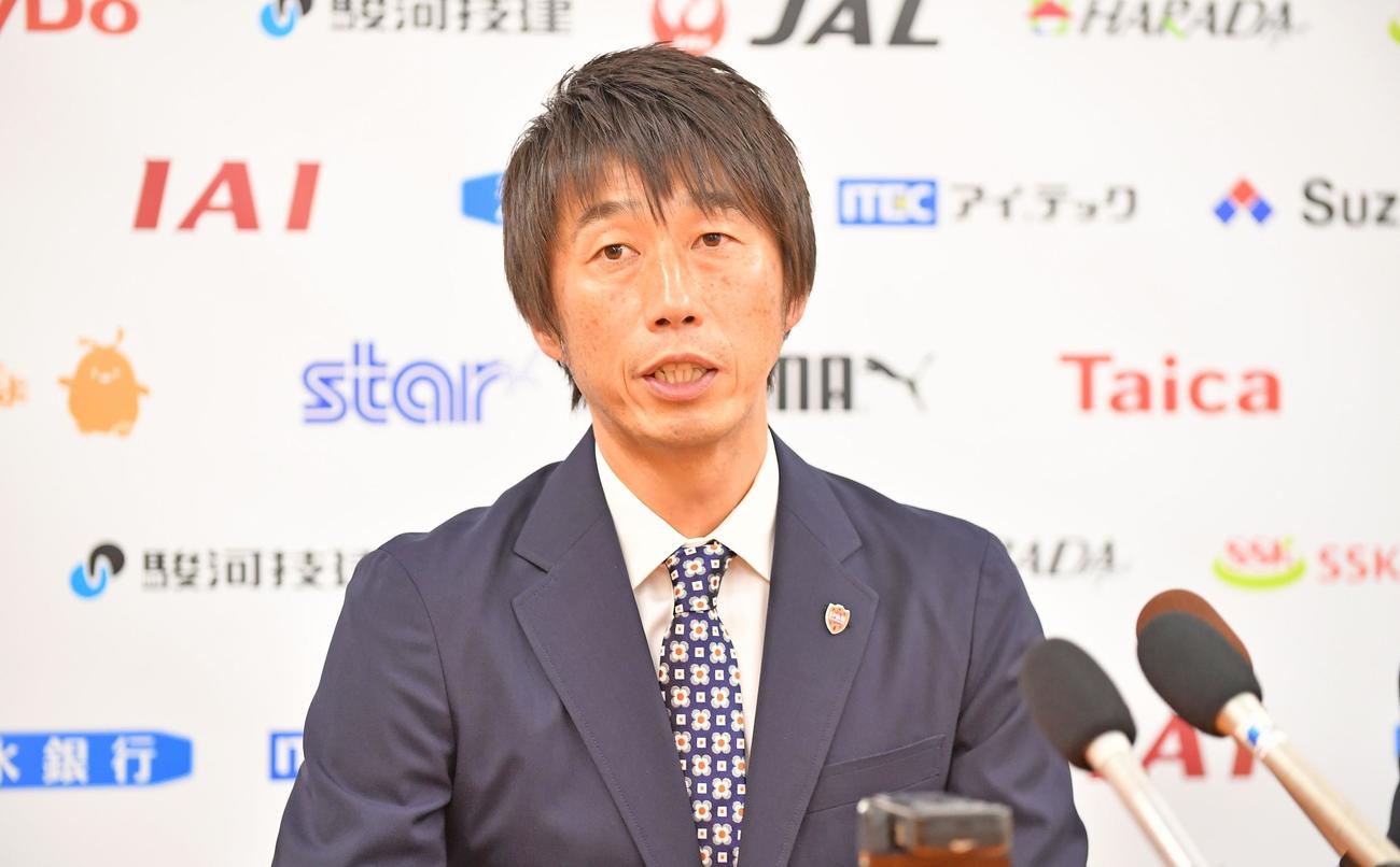 今季から清水ユースの指揮を執る市川監督