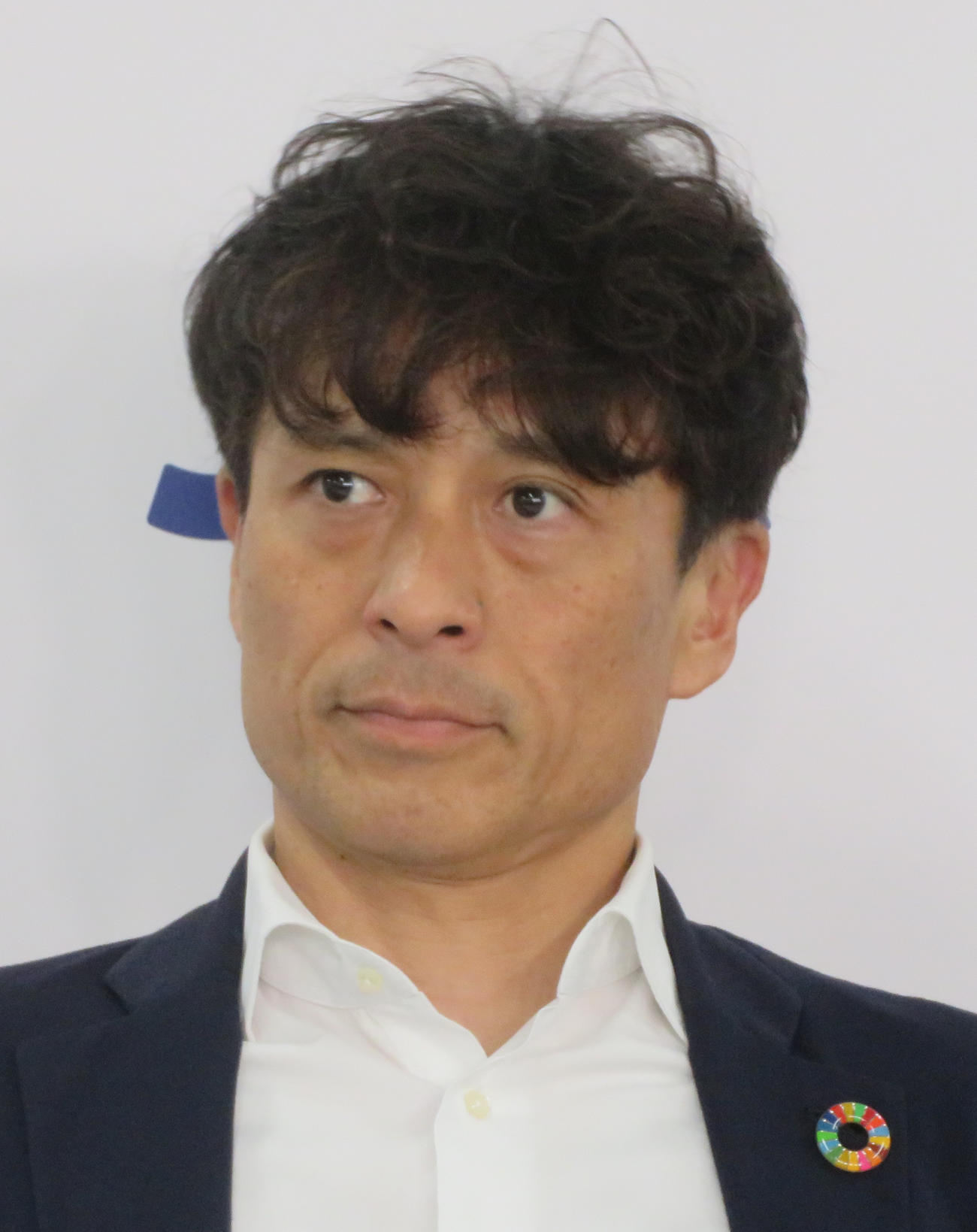 日本サッカー協会の宮本恒靖会長（2025年6月撮影）