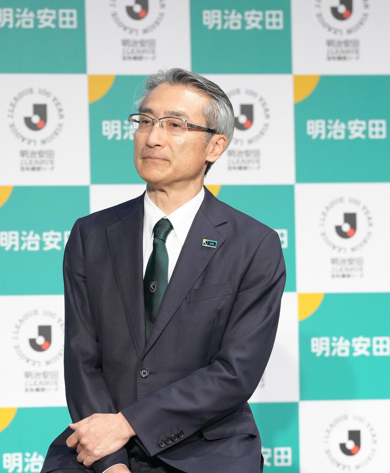 イベントに登壇した明治安田生命永島英器社長（撮影・足立雅史）