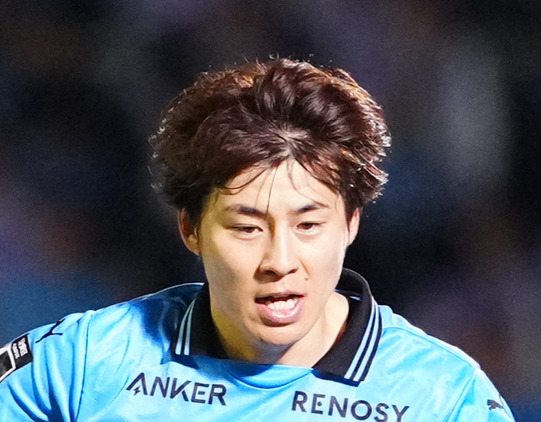 川崎F脇坂泰斗（2025年4月2日撮影）
