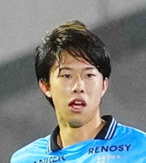 川崎F佐々木旭（2025年4月2日撮影）