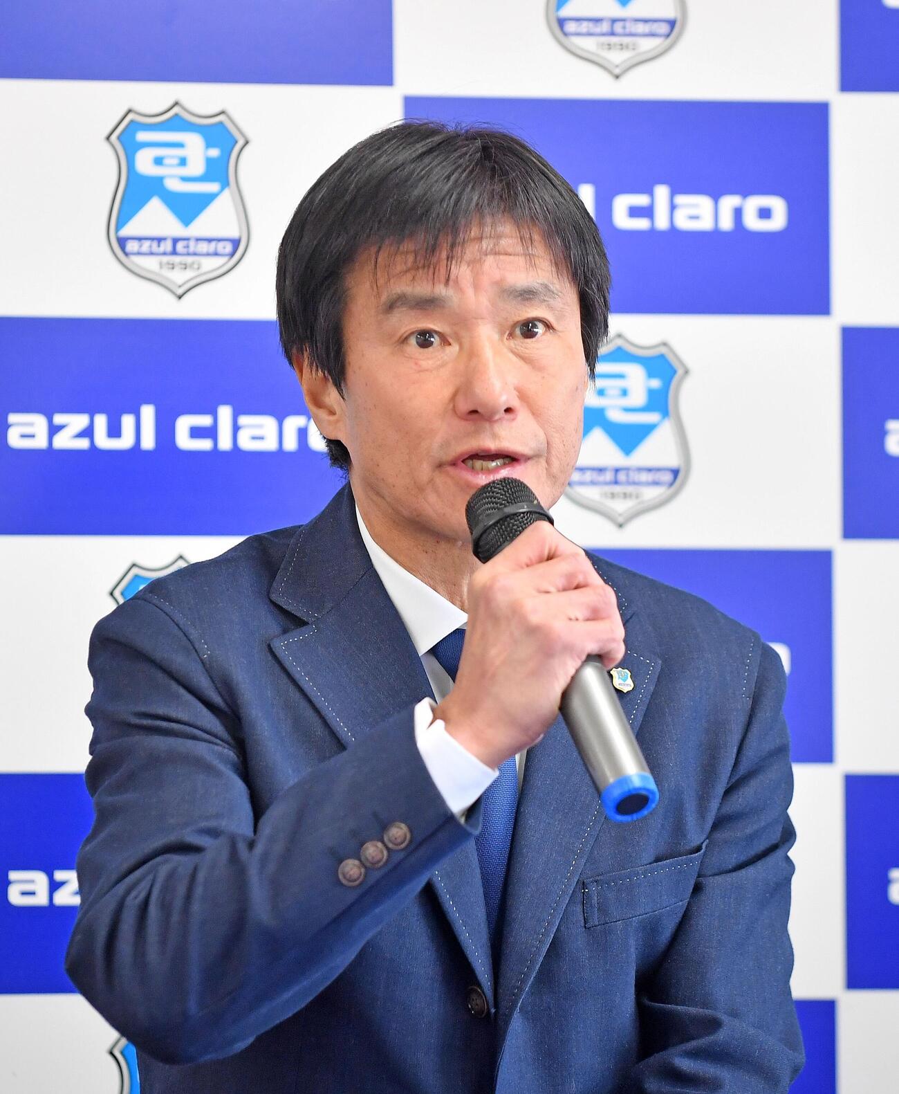 抱負を語る沼津の中山CRO
