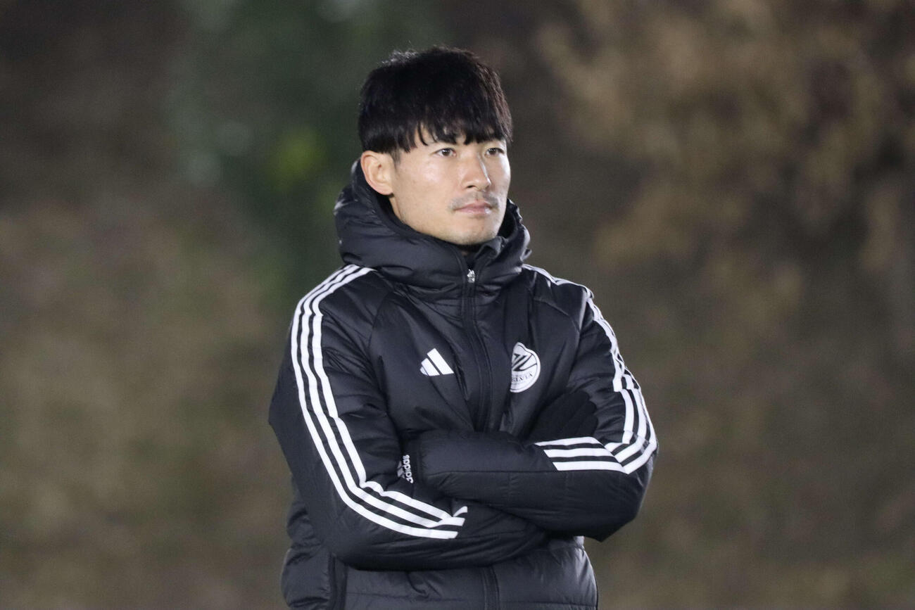 町田のアカデミーでジュニアを担当する喜山康平コーチ（C）FCMZ
