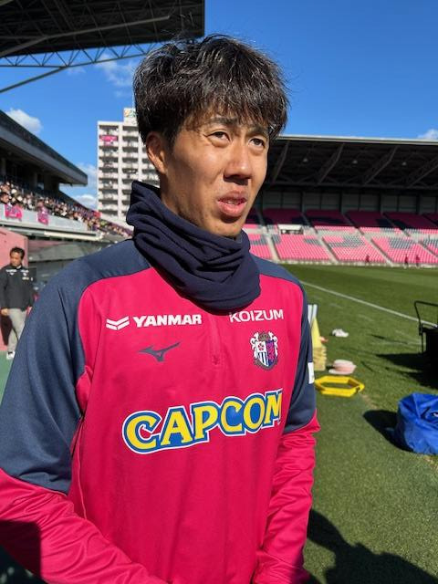 2年連続主将のC大阪田中駿汰（26年1月6日撮影）