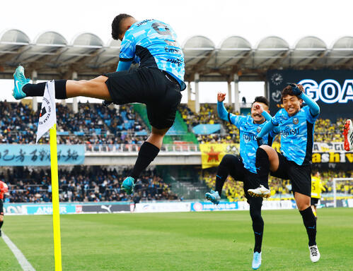 川崎F】エリソンがJ1百年構想リーグ初のハットトリック “最速”前半25