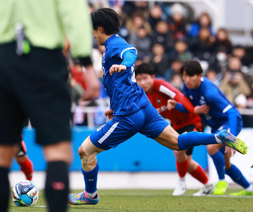 高校サッカー】高校選抜の10番・宮本周征「大学に行って…」Jオファー