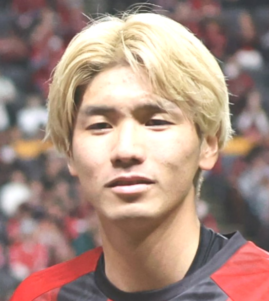 コンサドーレ札幌中村桐耶（2025年3月撮影）