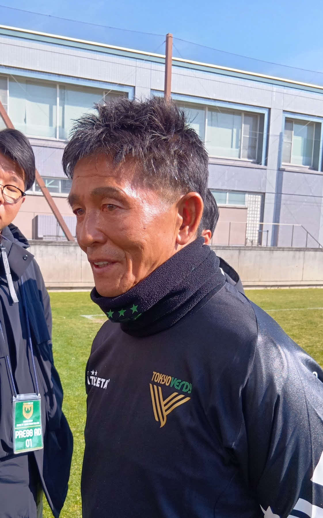 東京Vの城福浩監督（2026年2月撮影）