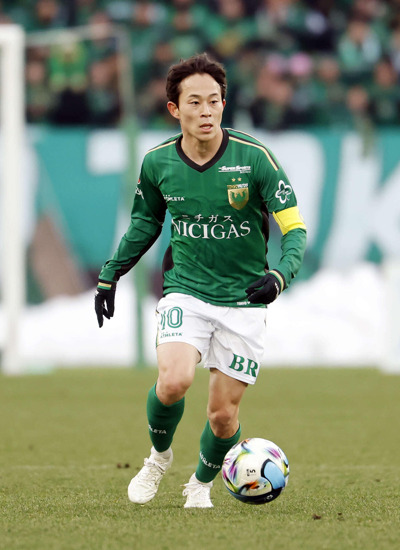 東京V森田晃樹（2026年2月8日撮影）