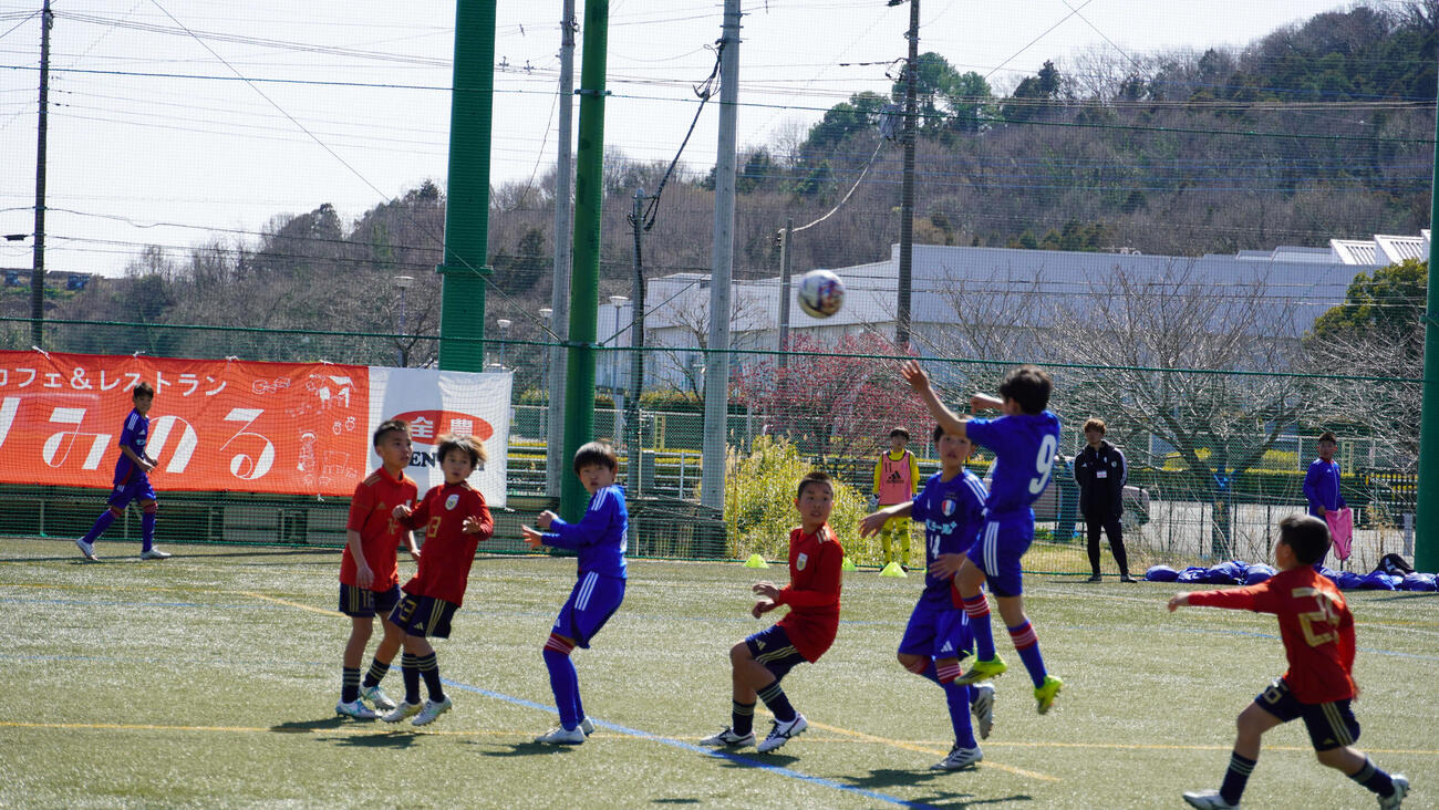 予選DグループのレジスタFC対カシマアカデミーjr