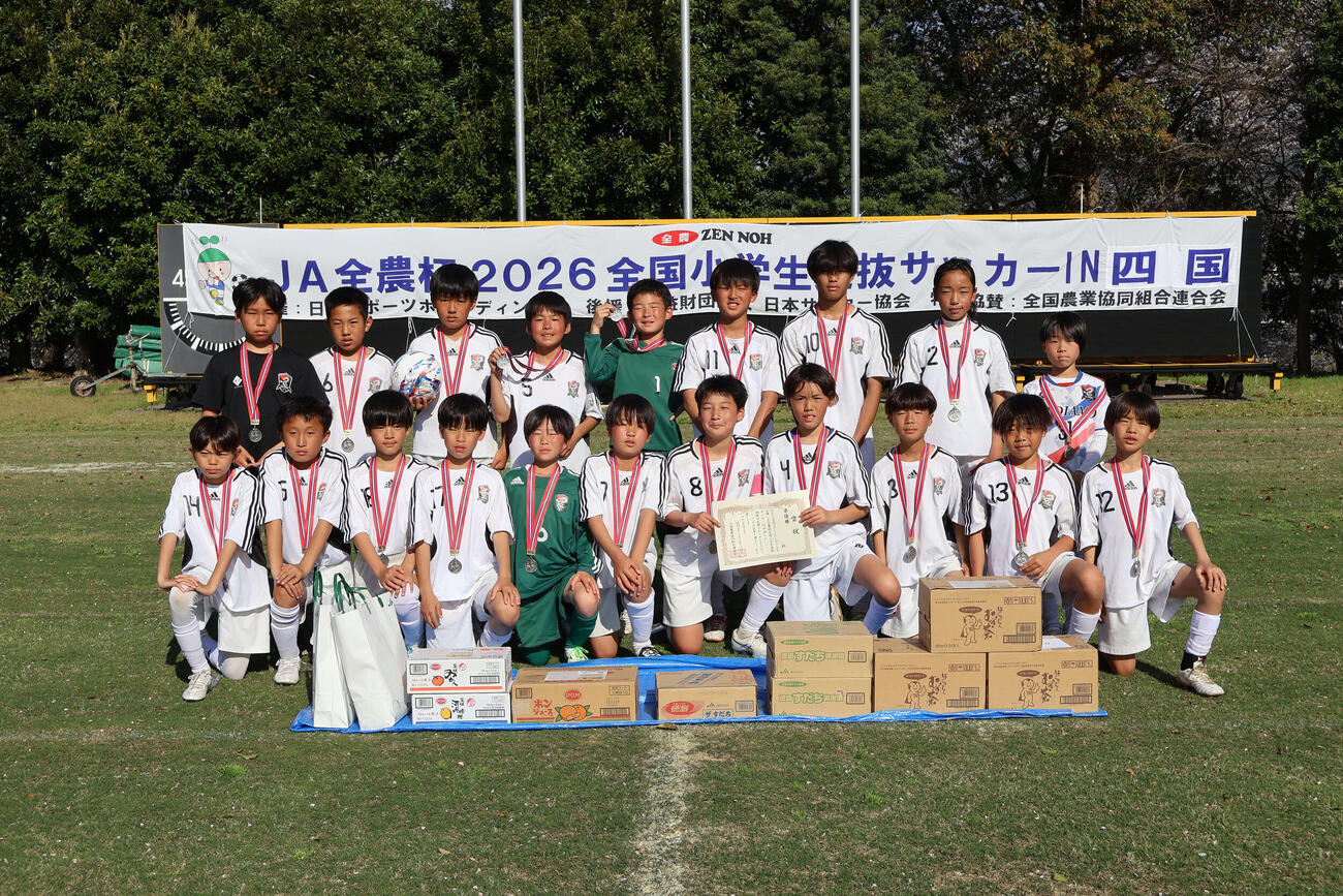悔しい準優勝に終わったFCディアモジュニア