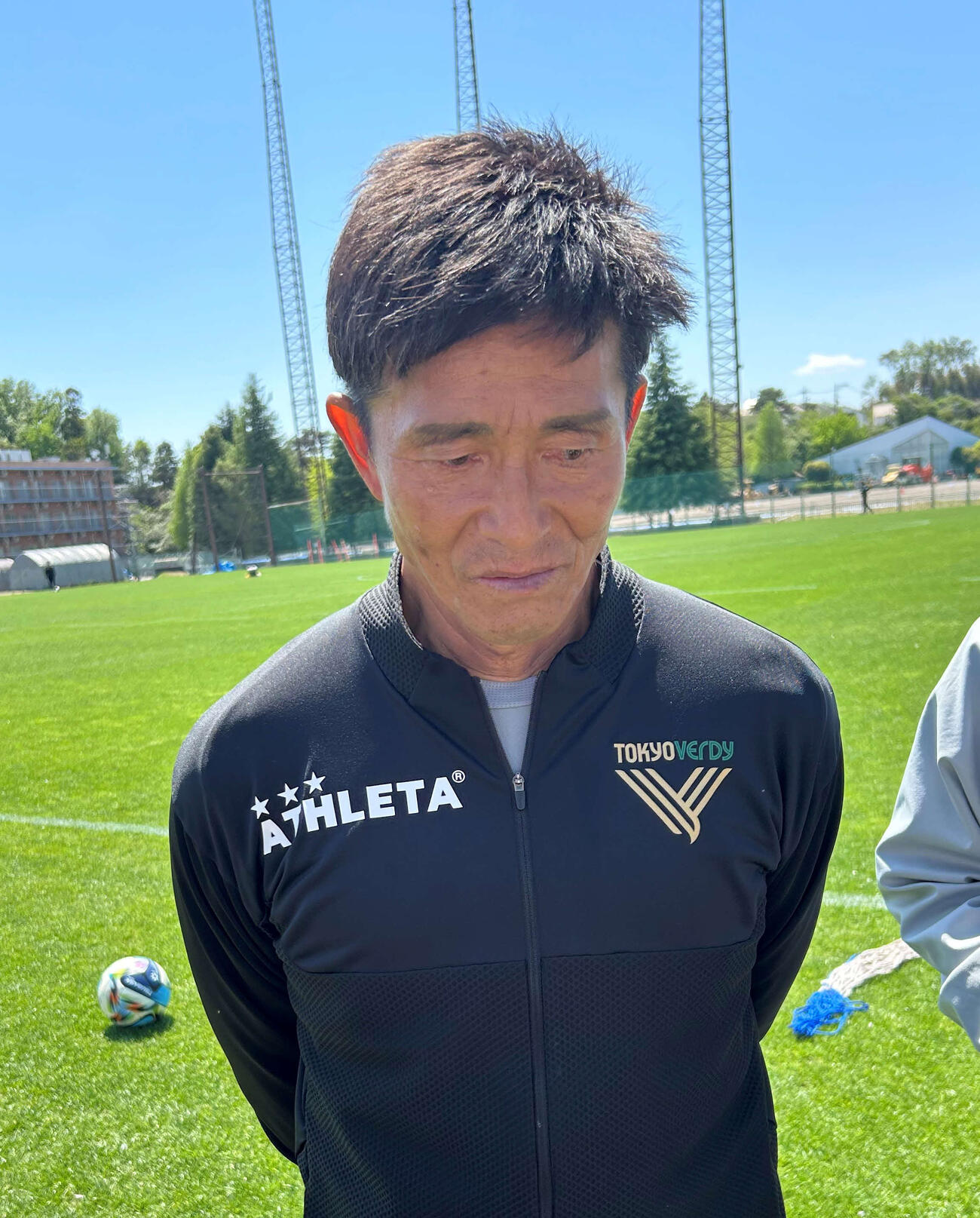 千葉戦に向けて取材に応じた東京Vの城福浩監督