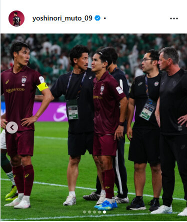 武藤嘉紀のインスタグラムから