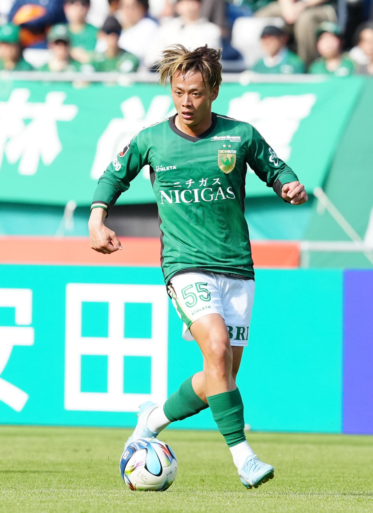東京V吉田泰授（2026年4月撮影）