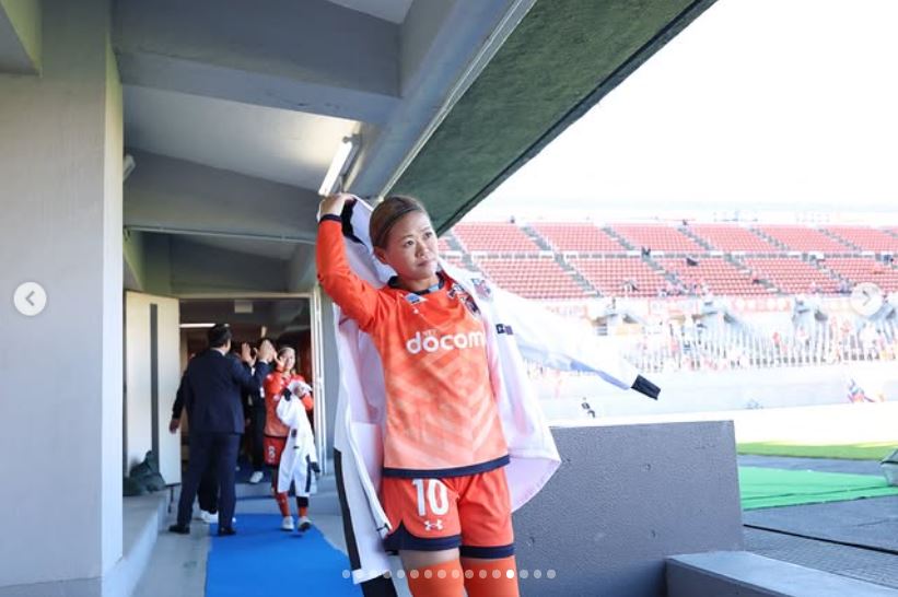 五嶋京香選手のインスタグラムから