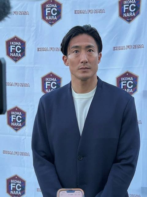 生駒FC奈良で活躍する都倉賢＝2026年4月撮影