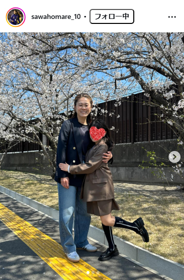 澤穂希のインスタグラムから