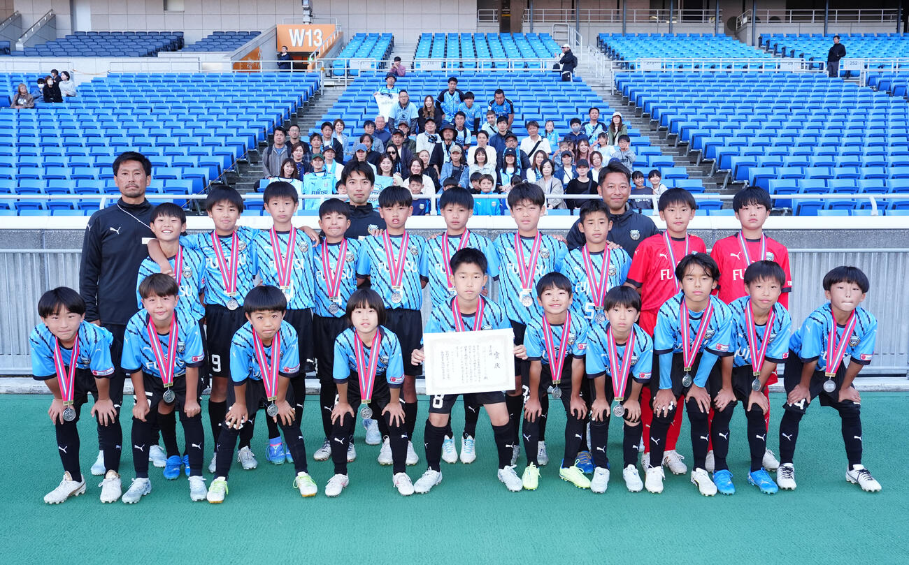 準優勝の川崎フロンターレ