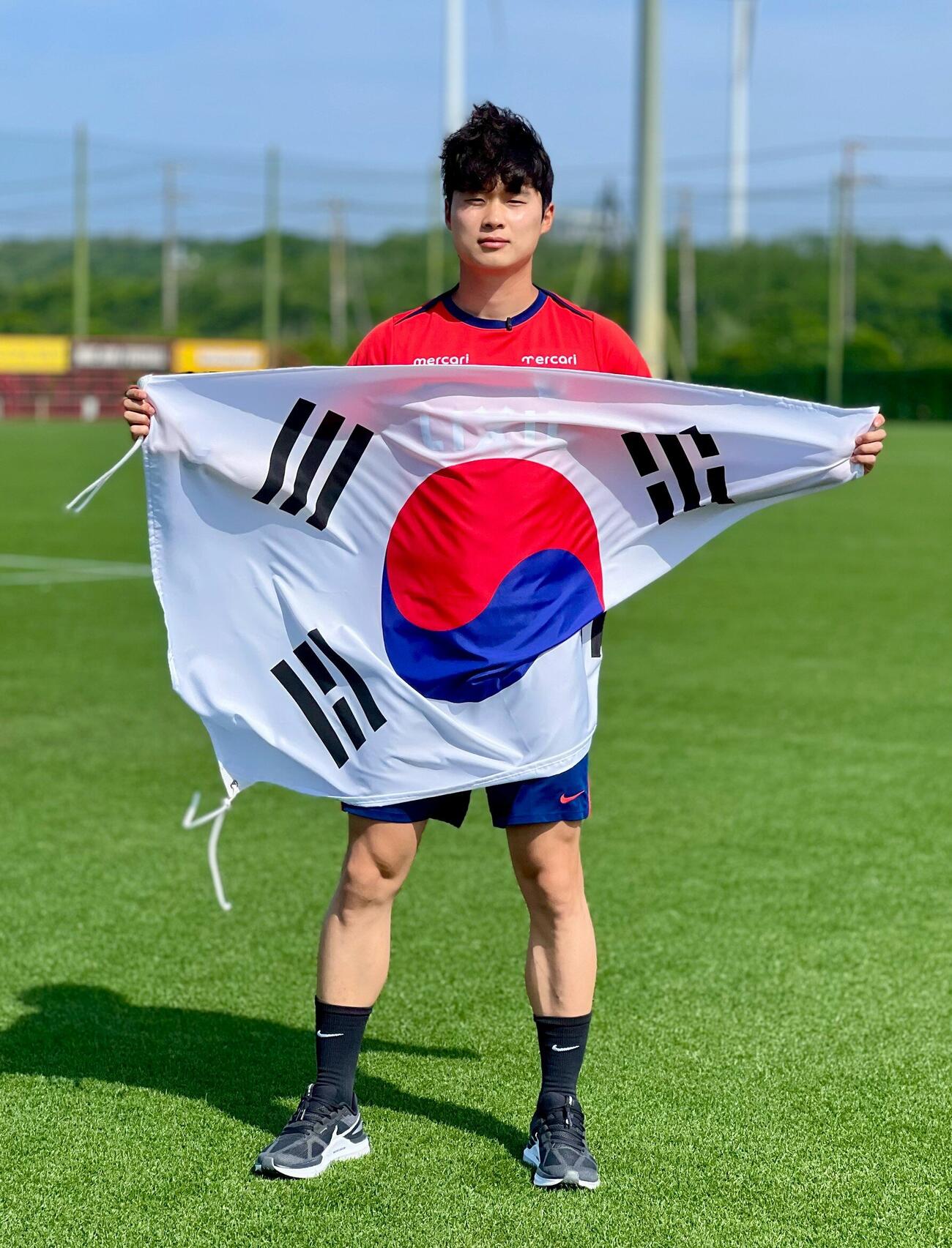 FIFAワールドカップ（W杯）北中米大会に臨む韓国代表メンバーに選出された鹿島アントラーズDFキム・テヒョン