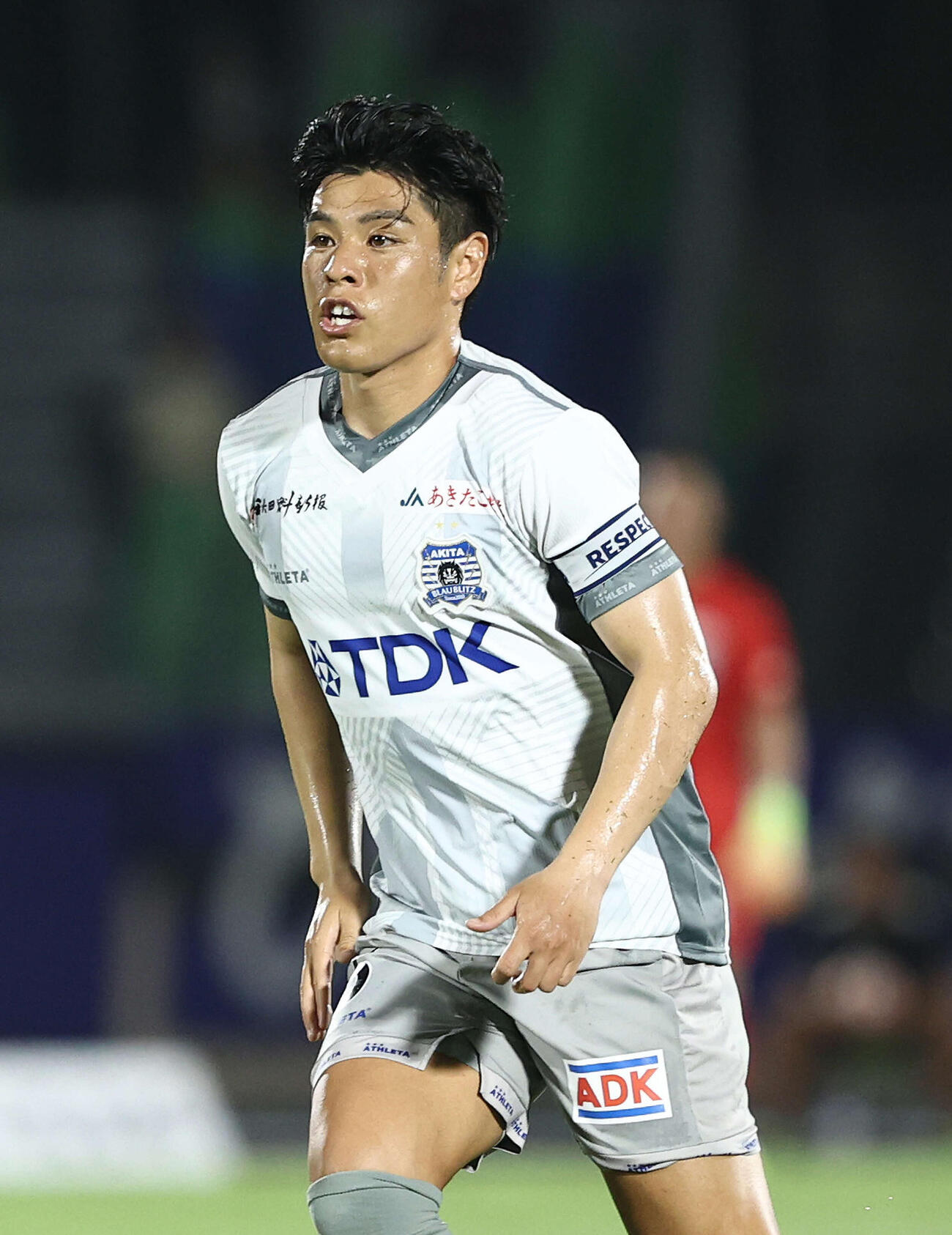 秋田MF諸岡裕人（2025年8月6日撮影）