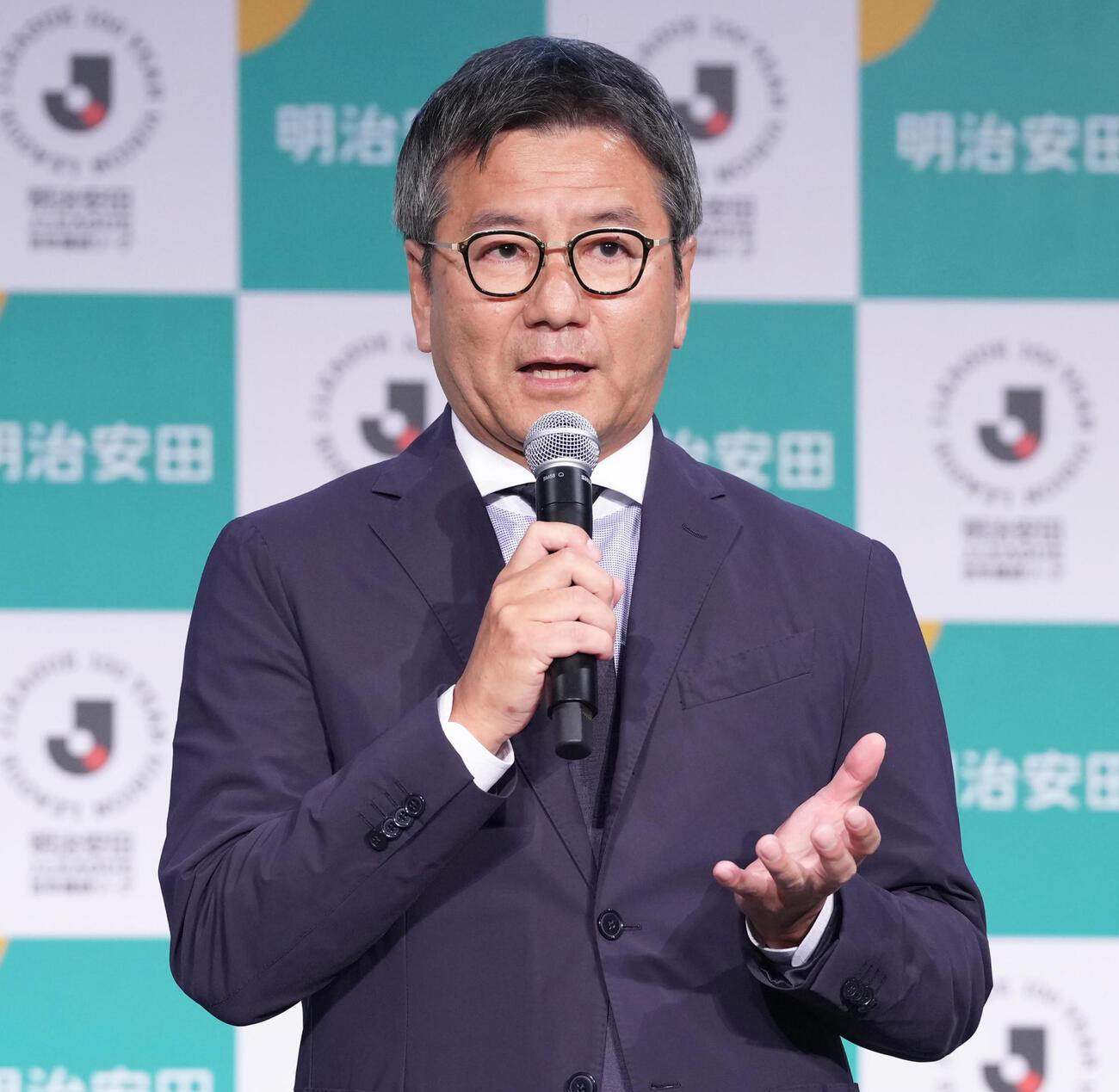 Jリーグ野々村チェアマン（26年1月撮影）