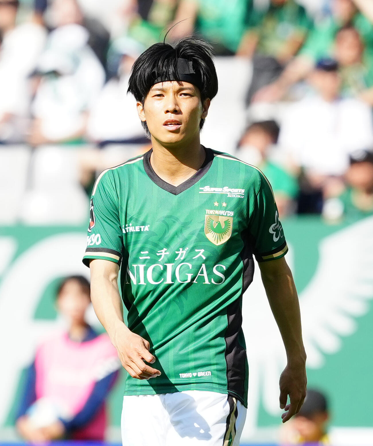 東京V福田湧矢（2026年4月撮影）