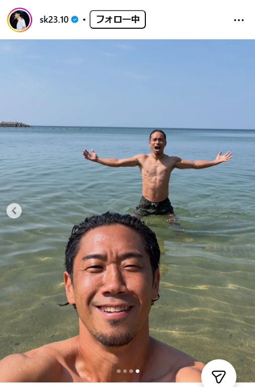 香川真司のインスタグラムから