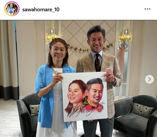 澤穂希のインスタグラムから