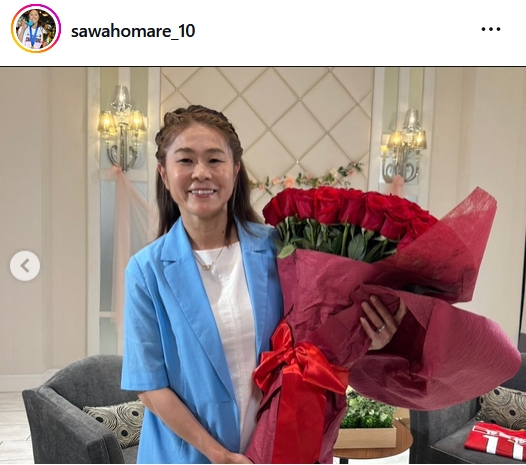澤穂希のインスタグラムから