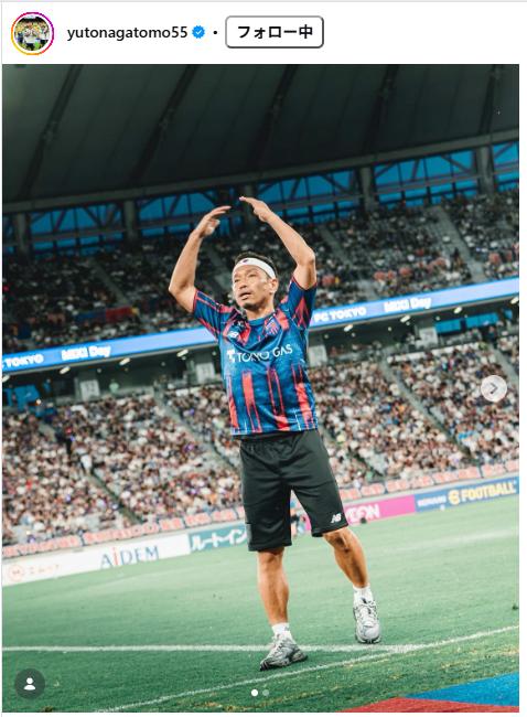 長友佑都のインスタグラムから