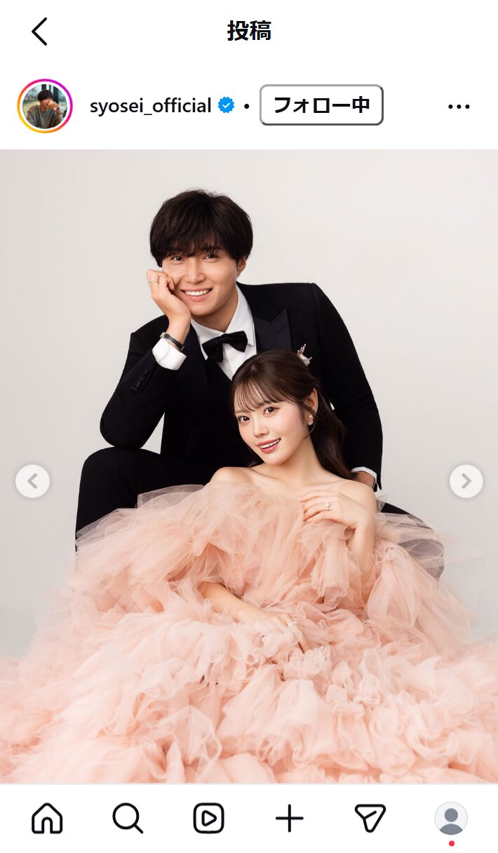 岡本奨成のインスタグラムから