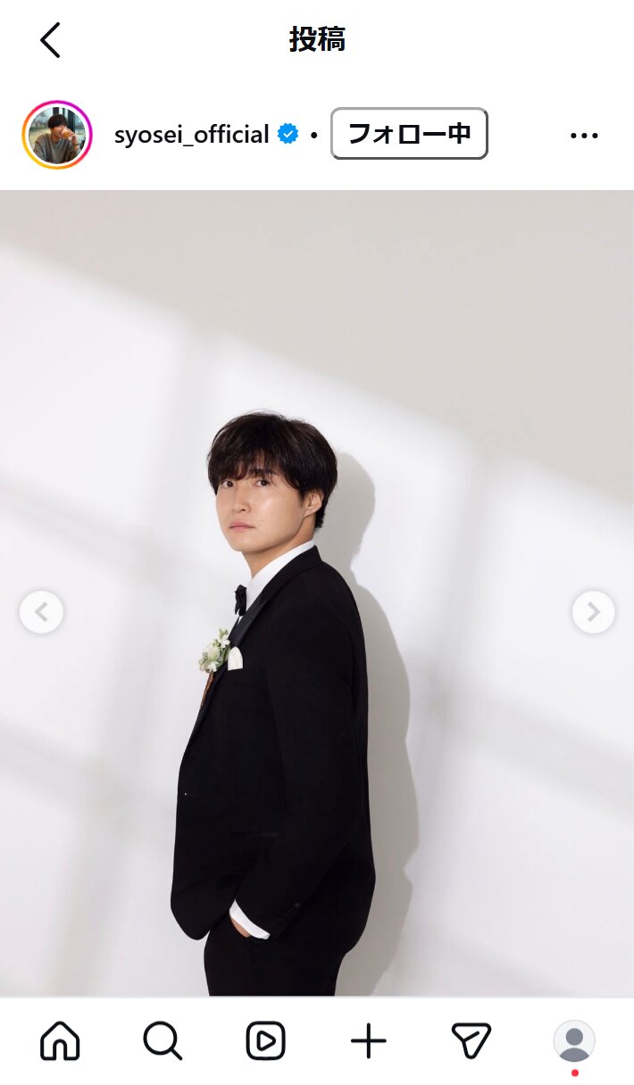 岡本奨成のインスタグラムから