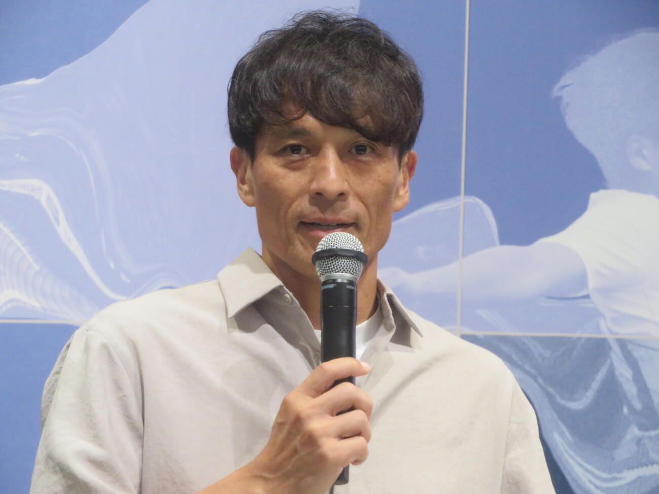第2回JFAみらい会議に出席した日本サッカー協会（JFA）の宮本恒靖会長