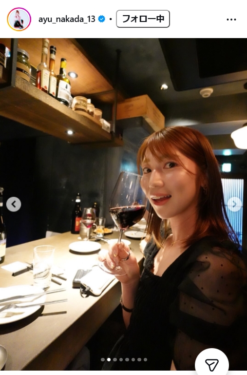仲田歩夢のインスタグラムから