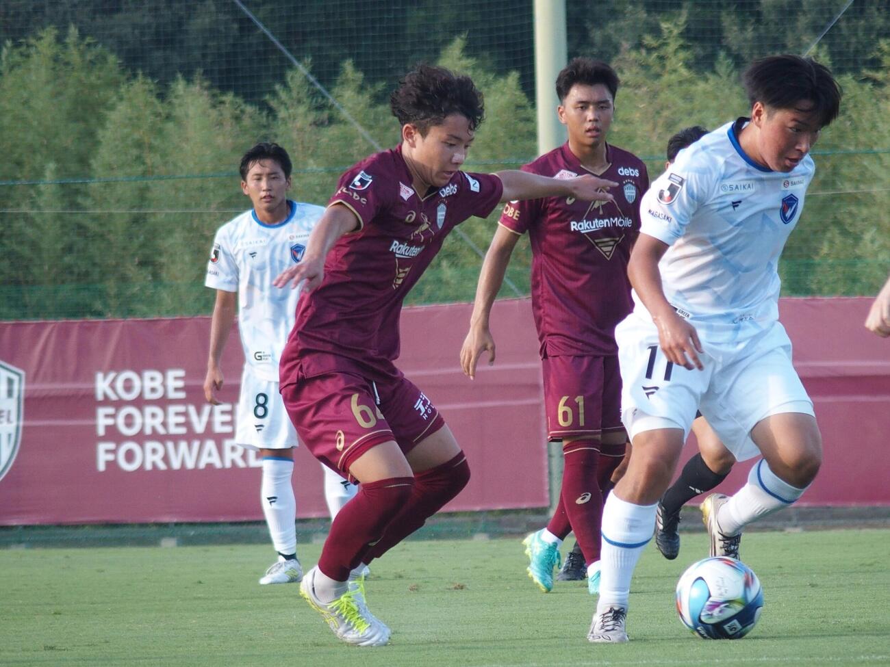 U－21Jリーグとの開幕戦を終えて取材に応じるU－21神戸の手倉森監督