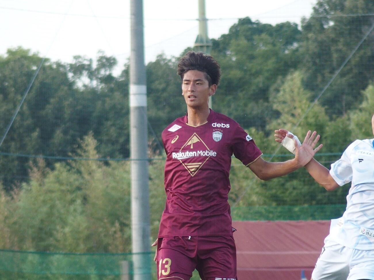 U－21神戸DF山田海斗