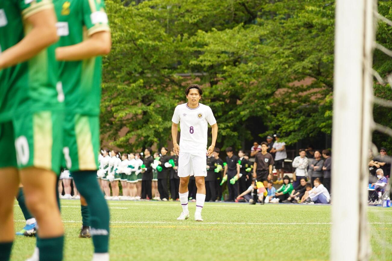 関東3部リーグで奮闘する東京学芸大MF堀川隼