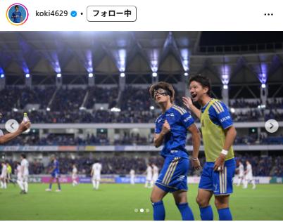 小川航基のインスタグラムから